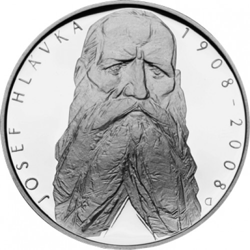 Stříbrná pamětní mince 200 Kč Hlávka